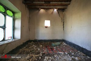 خسارت به منازل شهروندان خراسانی در پی زلزله شدید و پس لرزه های متعاقب آن