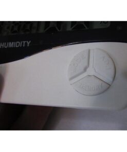 کلید های دماسنج رطوبت سنج دیجیتالی سنسور دار سه خانه مدل HTC-2