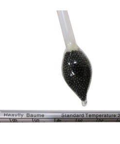 بخش پایینی چگالی سنج - ساچمه های ریز و دمای کاری توصیه شده