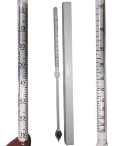 مشاهده بسته بندی و دو نوع درجه بندی درج شده بروی چگالی سنج دو کاره مایعات