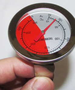 نمایی دیگر از صفحه نمایش دماسنج آسفالت ، دماسنج خاک ، دماسنج غذا مدلTH-11 از 10 تا 300 درجه