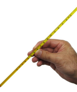 نمایی از ابعاد دماسنج شیشه ای الکلی از 10- تا 150+ طرح زیل فرانسه