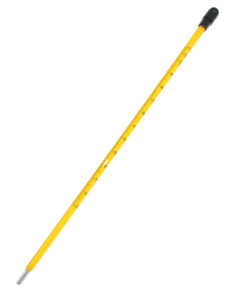 دماسنج شیشه ای جیوه ای زیل فرانسه از ۱۰- تا ۱۱۰+ درجه سانتیگراد