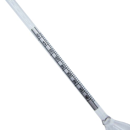 لاکتومتر شیر - Milk hydrometer با رنج ۰ تا ۴۰ نمایی نزدیک از بسته بندی لاکتومتر شیر - Milk hydrometer