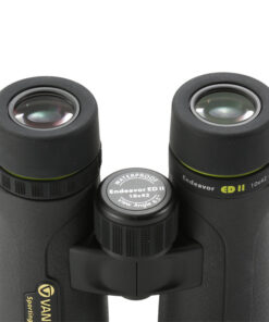 نمایی از لنزهای پهن چشمی دوربین شکاری ونگارد مدل Endeavor ED II 10x42