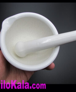 طرز استفاده و کاربرد هاون چینی با دسته