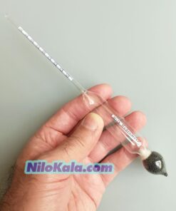 نمایی از ابعاد شیر سنج