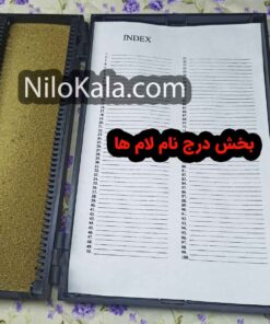 بخش درج نام لام ها درون کیس