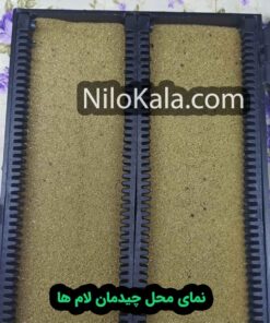 نمای محل چیدمان لام ها درون کیس